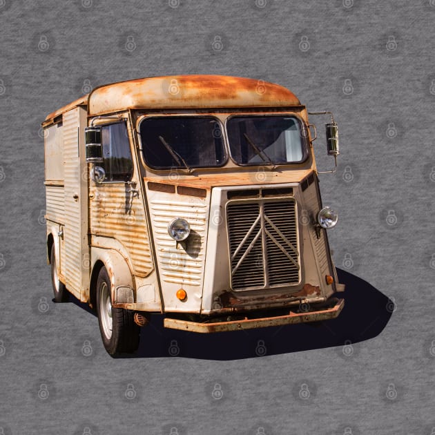 rusty citroen h van by candcretro